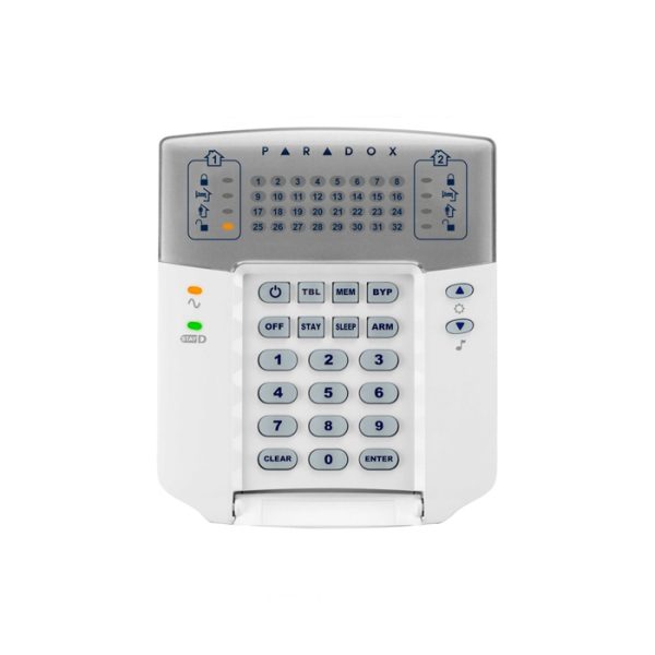 Paradox 32 Zon Kablolu LED Keypad